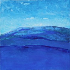 Beyond, 51cm x 51cm, acrylic on canvas, 2016