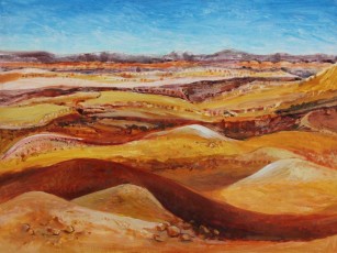 Opal Country, 80cm x 60cm, acrylic on canvas, 2016
